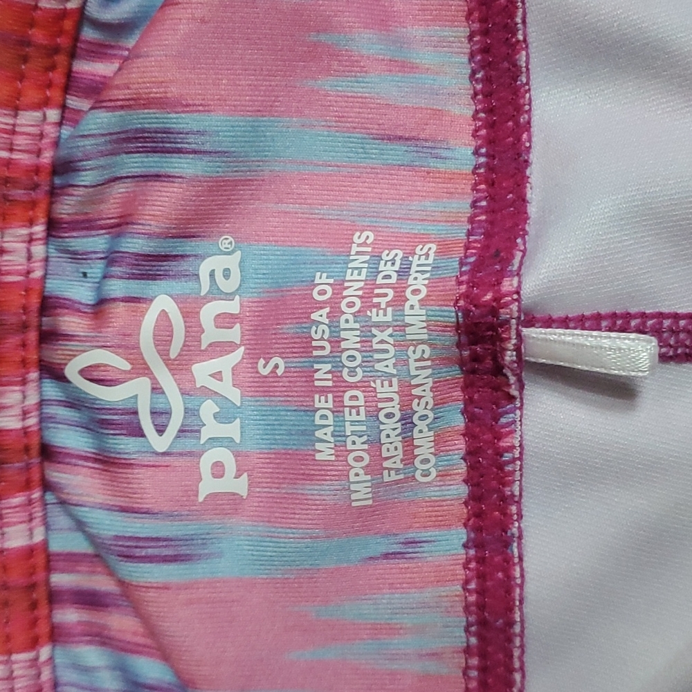 Prana multi color capri leggings. Women's S. - Picture 2 of 2